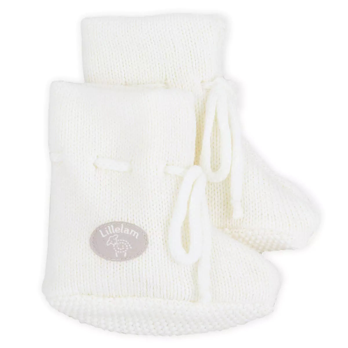 Lillelam babytøfler classic - Hvit