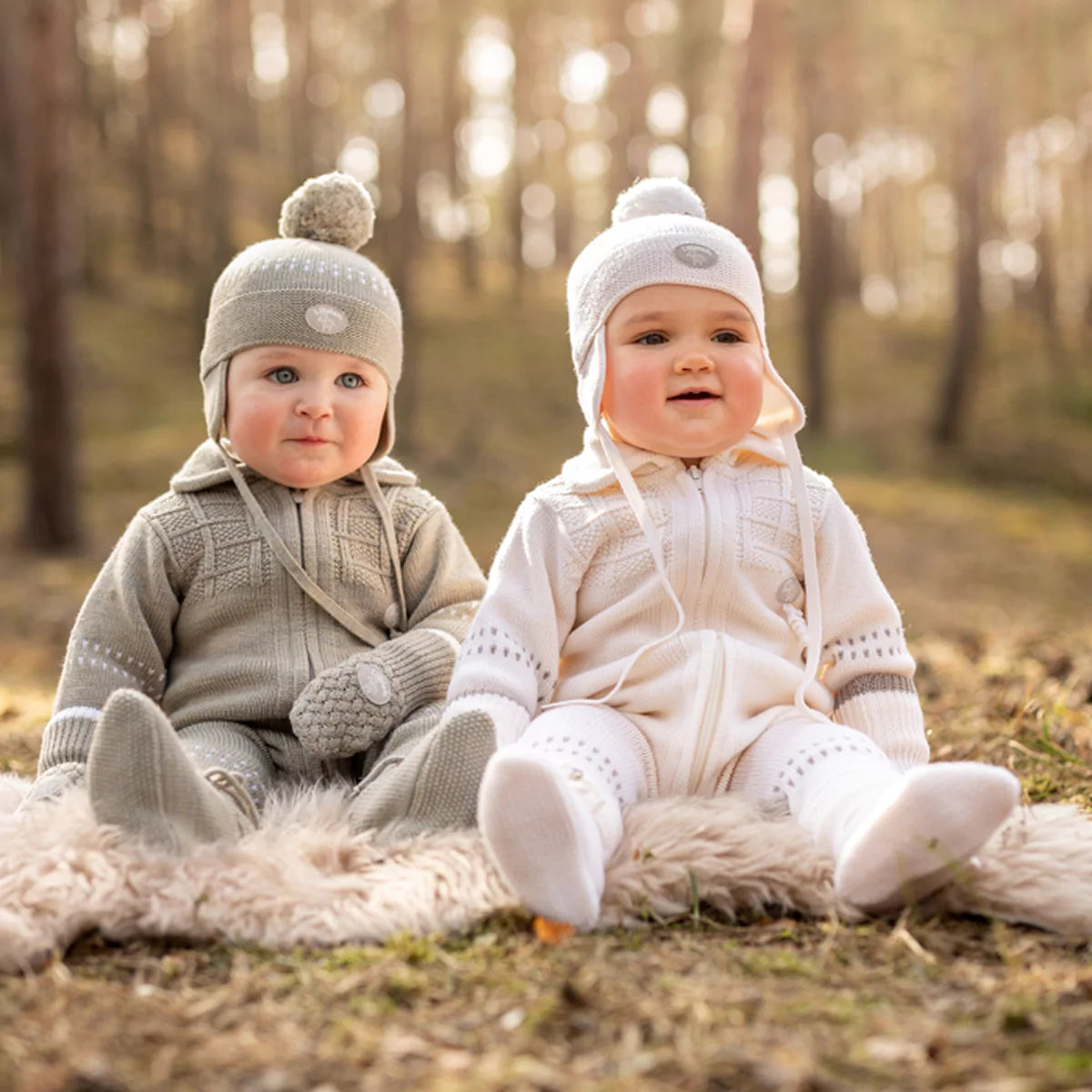 Lillelam sparkedress classic - Beige