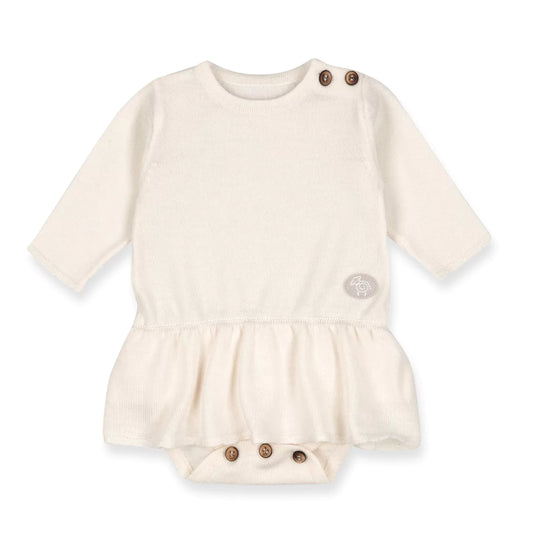 Lillelam romperkjole baby natur - Lys beige